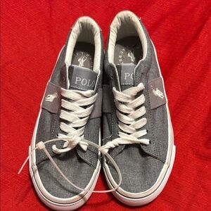 Polo by Ralph Lauren Men's Gray Casual Sneakers